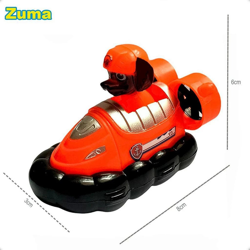 Brinquedo Infantil Patrulha Canina – Kit 6 Carrinhos de Fricção