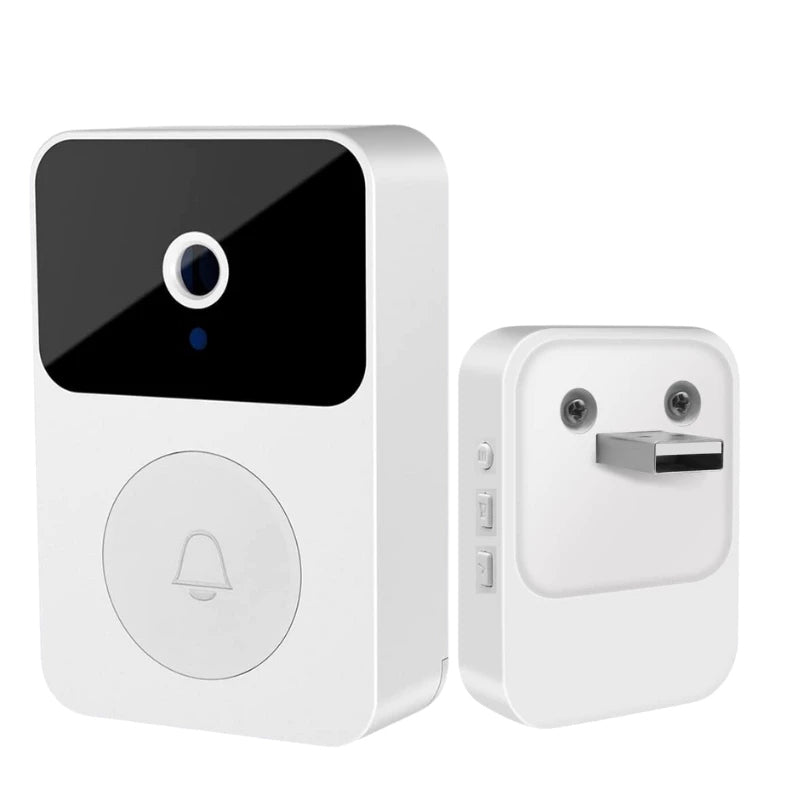Campainha com Câmera Wi-Fi HD – Vídeo Porteiro Sem Fio Smart Home Recarregável