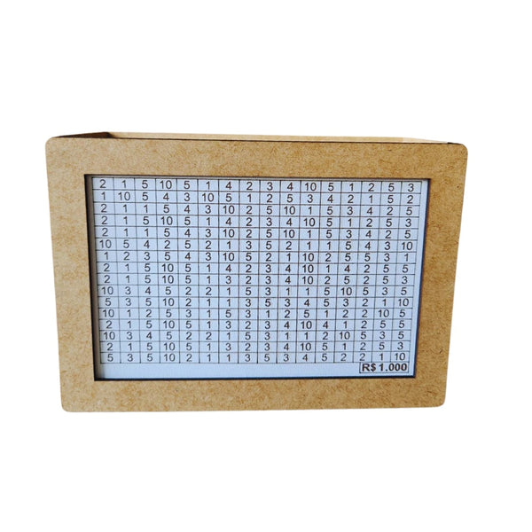 Cofre Desafio dos 100 Depósitos 1 Mil a 50 Mil – Método Japonês