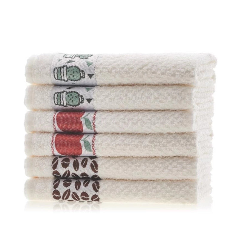 Kit 5 Panos de Prato Atoalhados Gourmet Felpudos