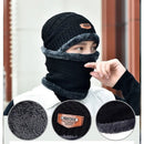 Kit Inverno Unissex Touca de Frio com Gola Forrada e Luva