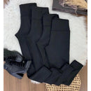 Kit com 3 Leggings Femininas Flaneladas Peluciadas para Inverno