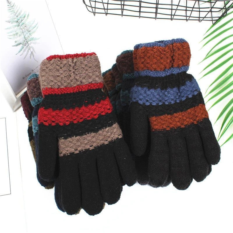 Luva Infantil Masculina de Lã para Inverno